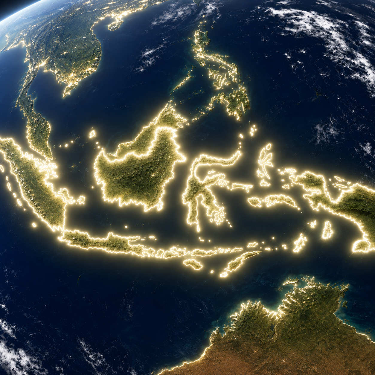 Satellite Television Over Indonesia