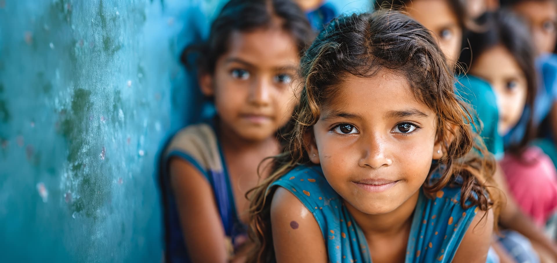 Smiling child from Asia representing hope through ministry